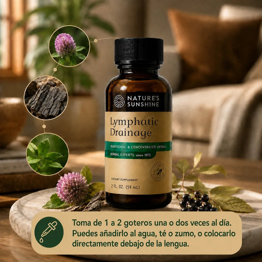 Lymphatic Drainage - Gotas Herbales de Bienestar
